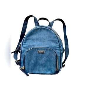 Kate Spade Denim Backpack